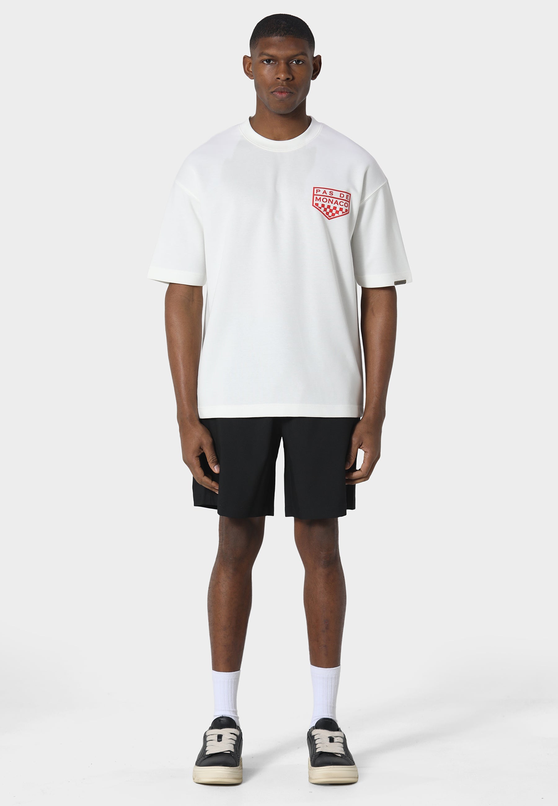Pas De Monaco HD Insignia Off White T-Shirt